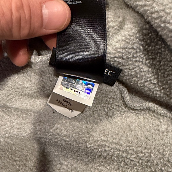 Women’s North Face Polartec Denali full zip Jacket in grey camo size XL EUC - Picture 8 of 12